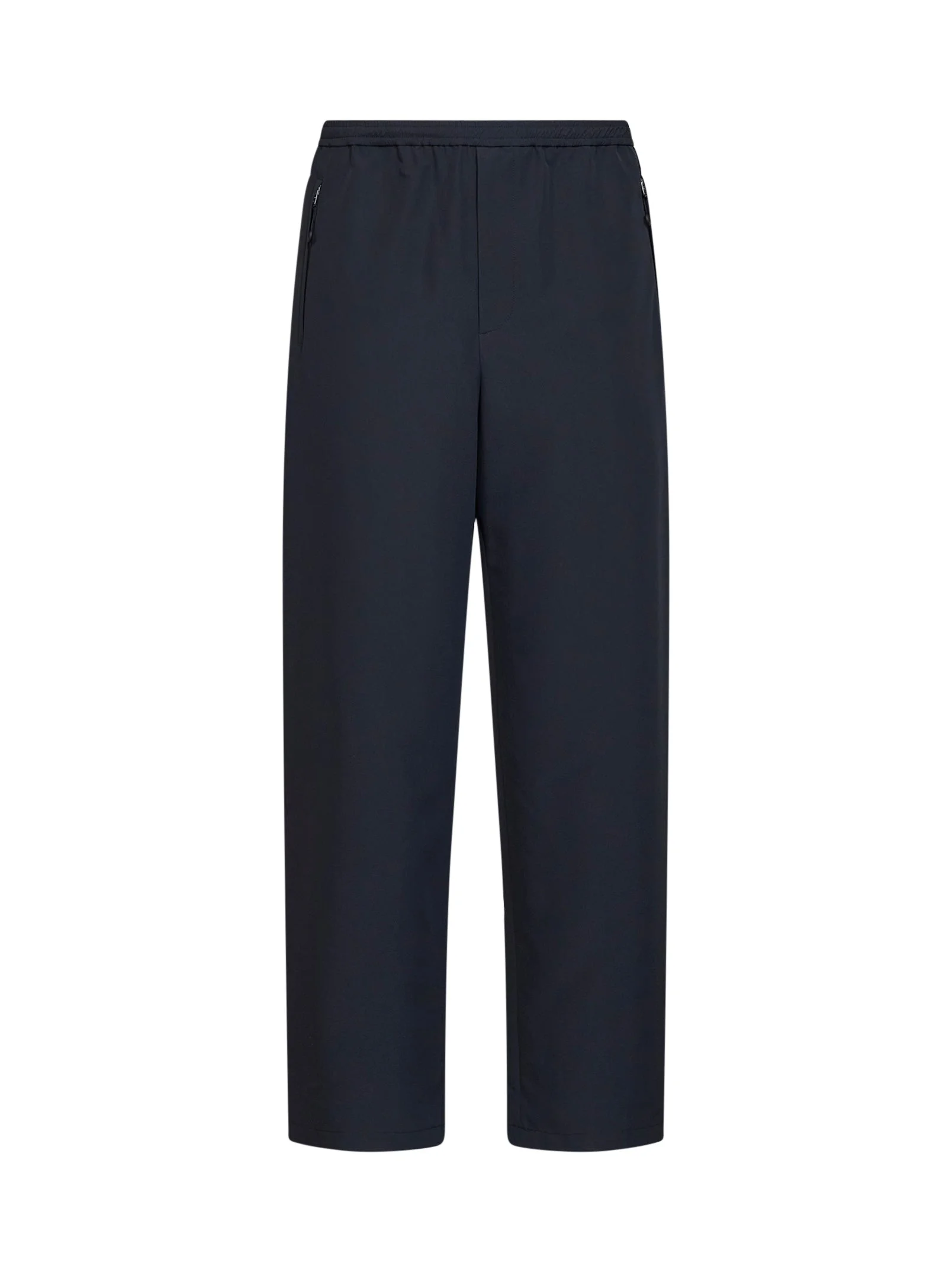 Black waterproof recycled polyester jogger trousers - 1