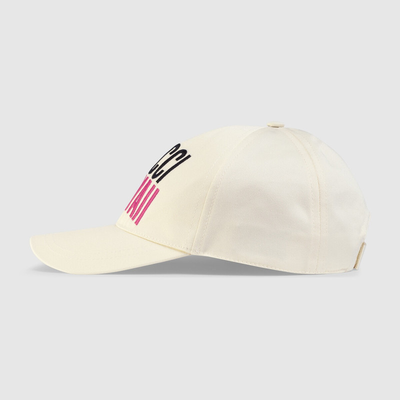GUCCI Cotton baseball hat outlook