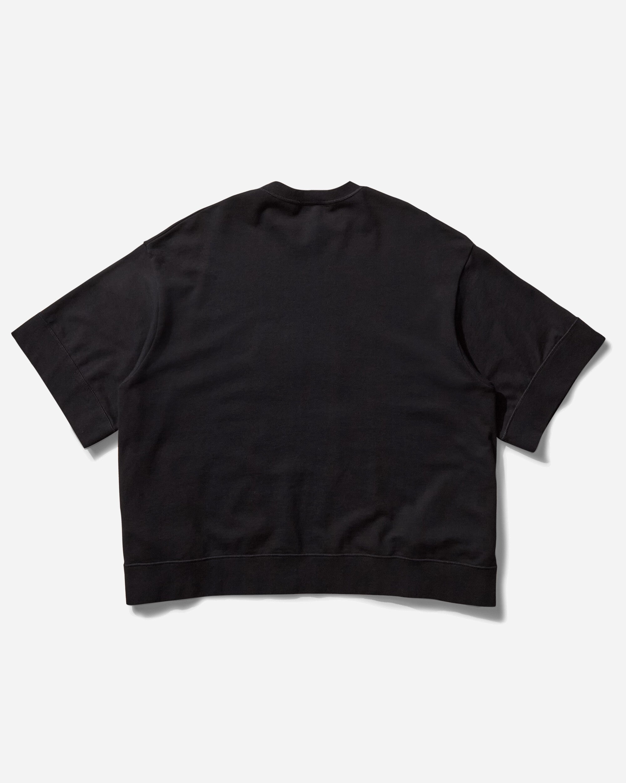 Women's Cropped Crewneck Sweatshirt Black - 2