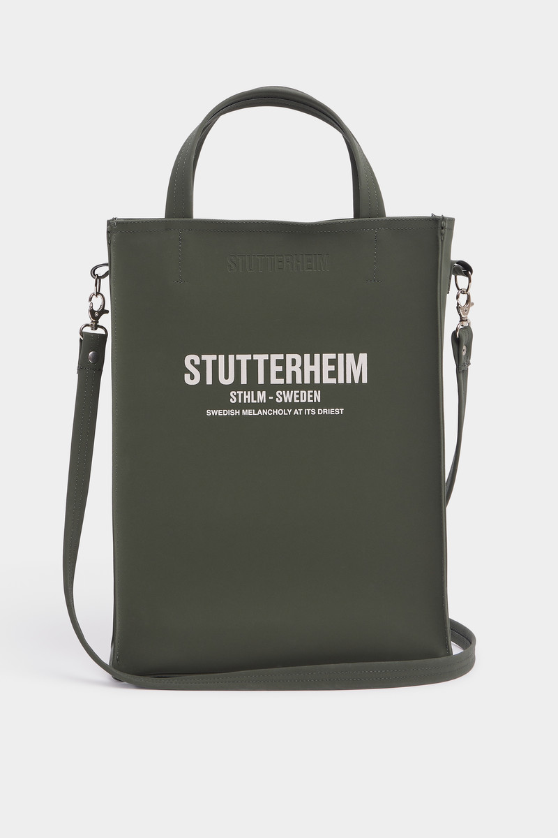 Djursholm Matte Bag Dark Green 1