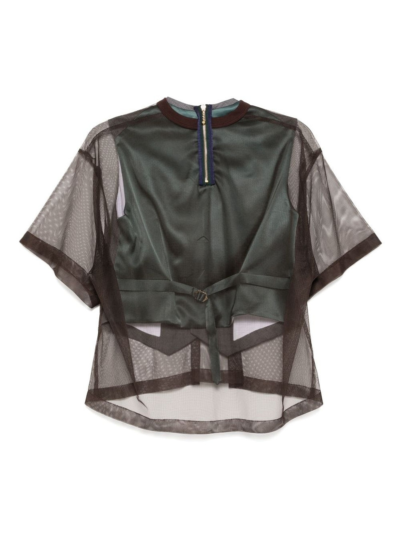 Kolor graphic-print top outlook