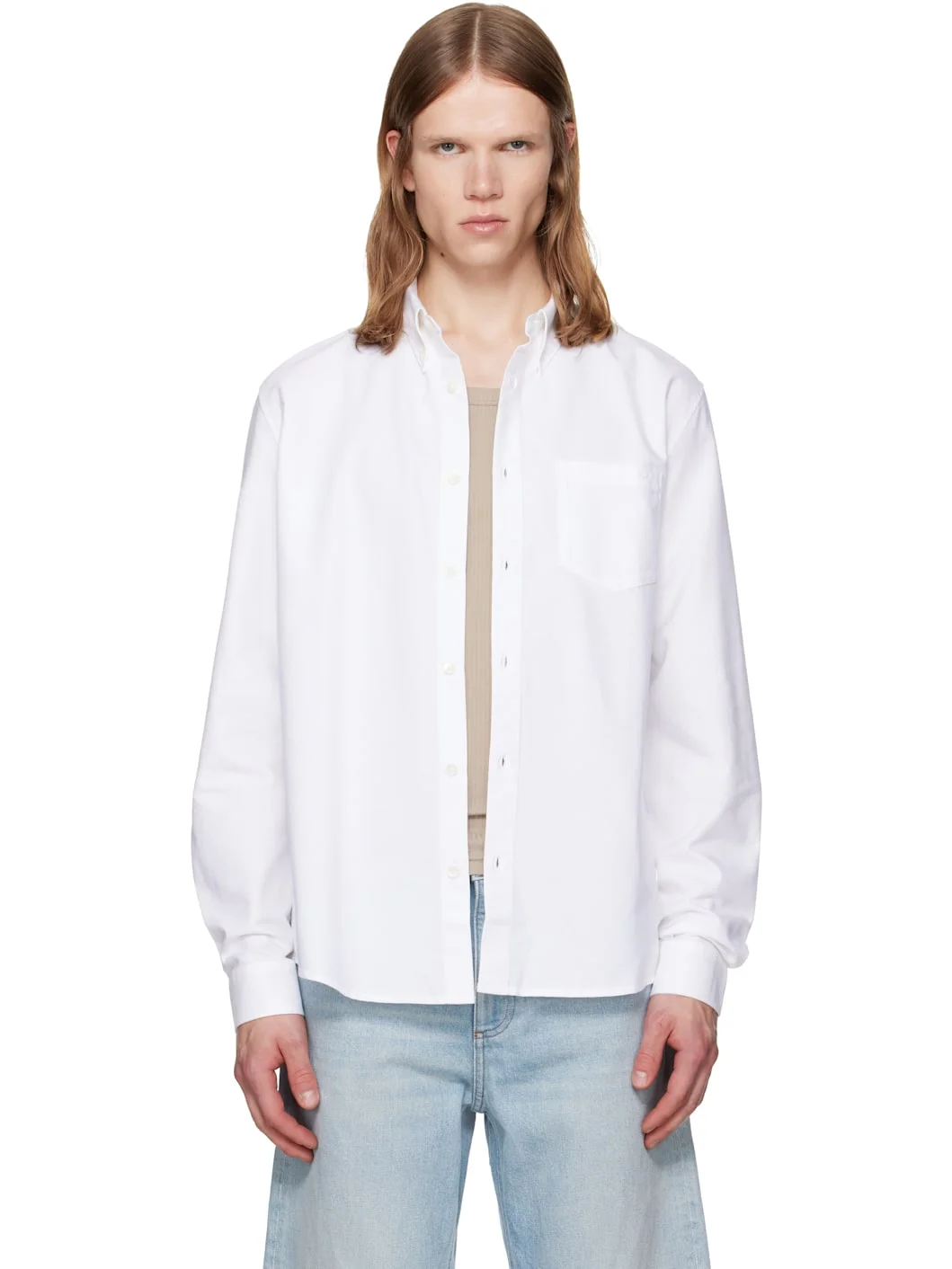 White New Greg Shirt - 1