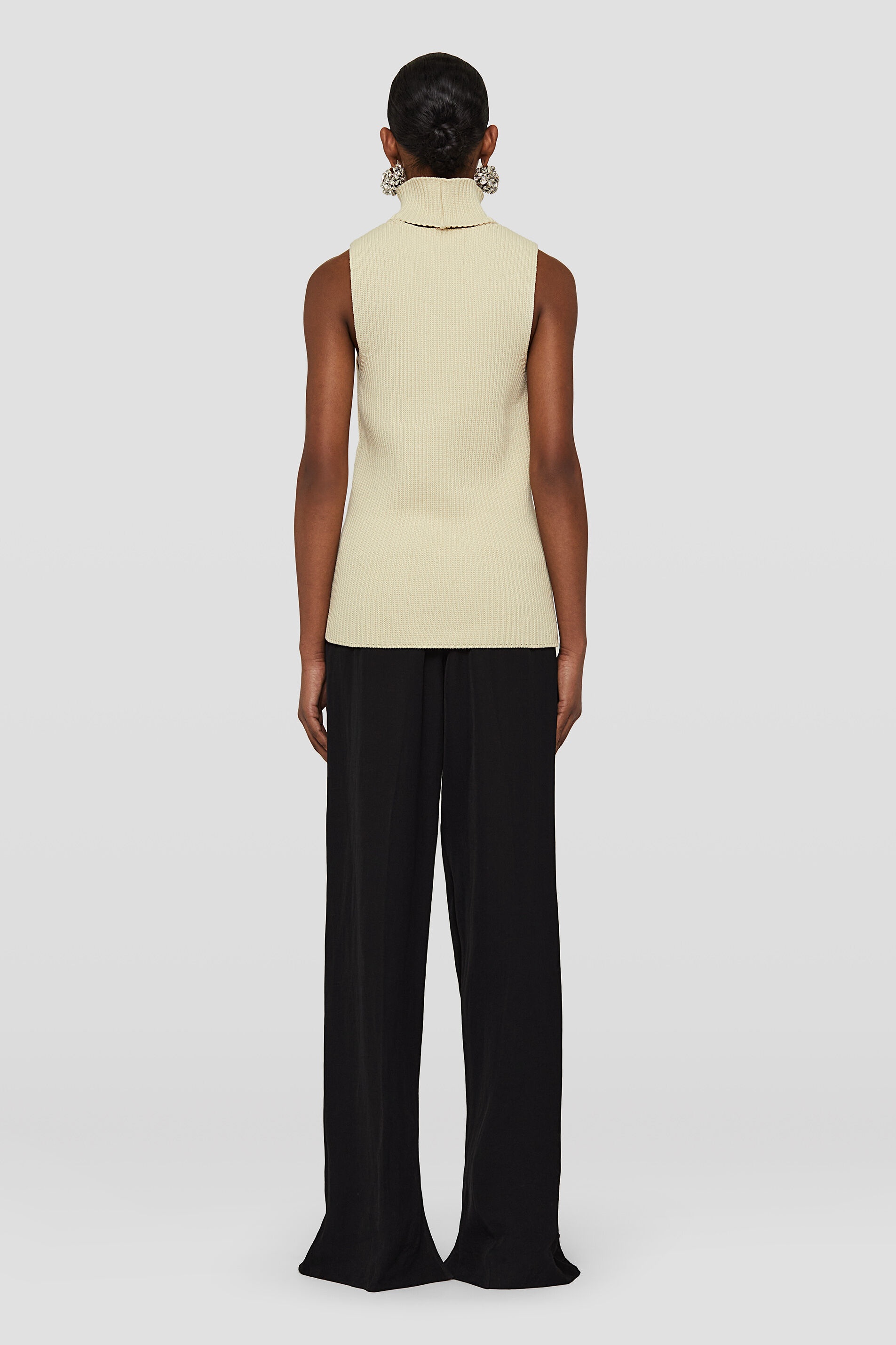 Jil Sander Belted Trousers | REVERSIBLE