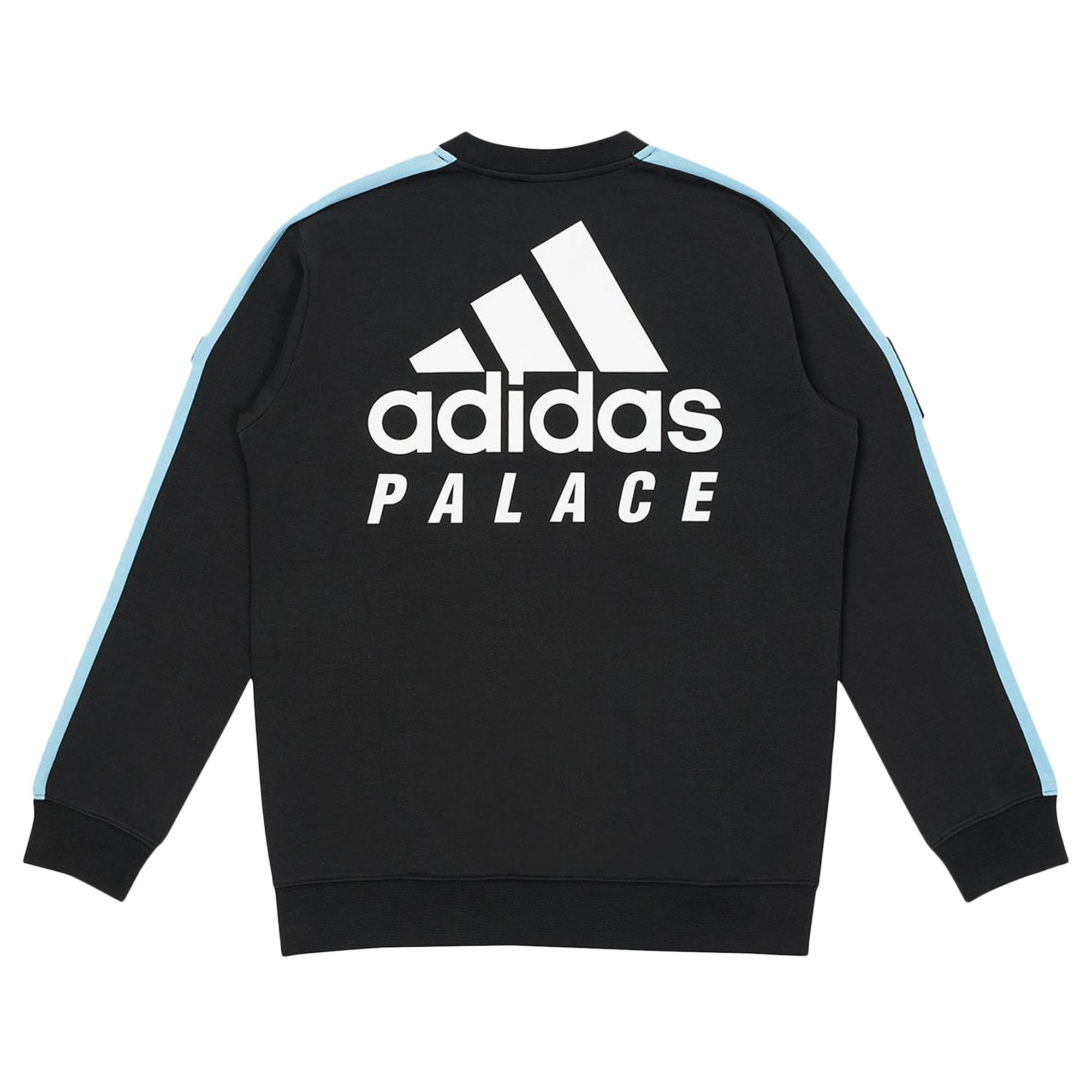 Palace x adidas Sunpal Crewneck 'Black' - 2