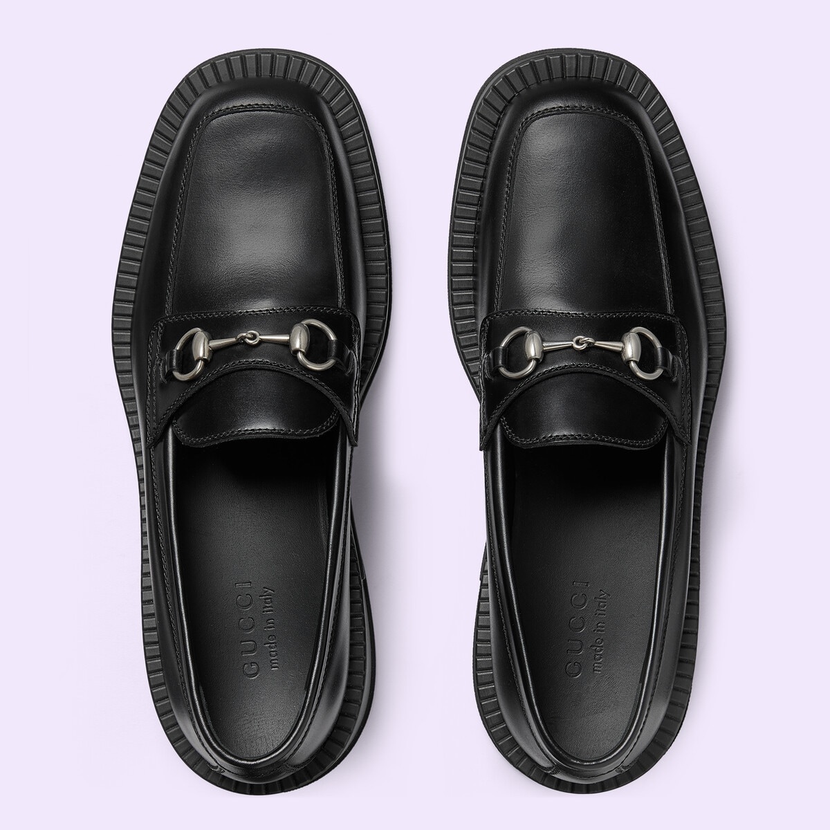 Men's loafer with Interlocking G - 5