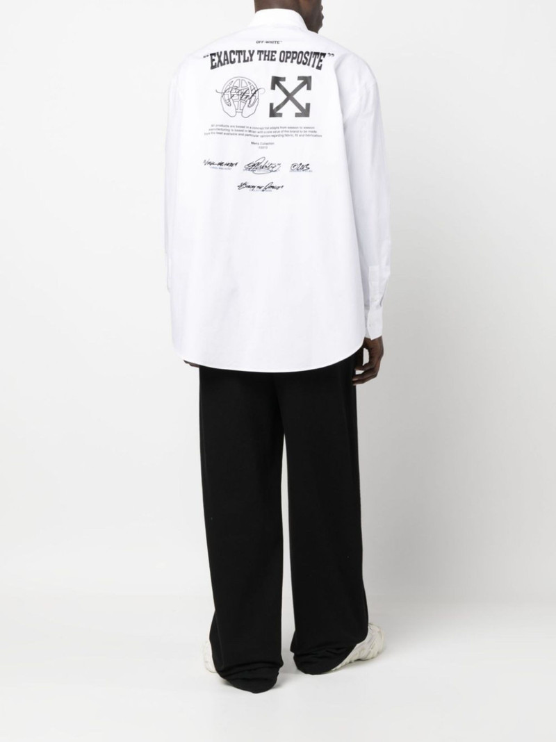 Off-White Exact Opp cotton shirt outlook