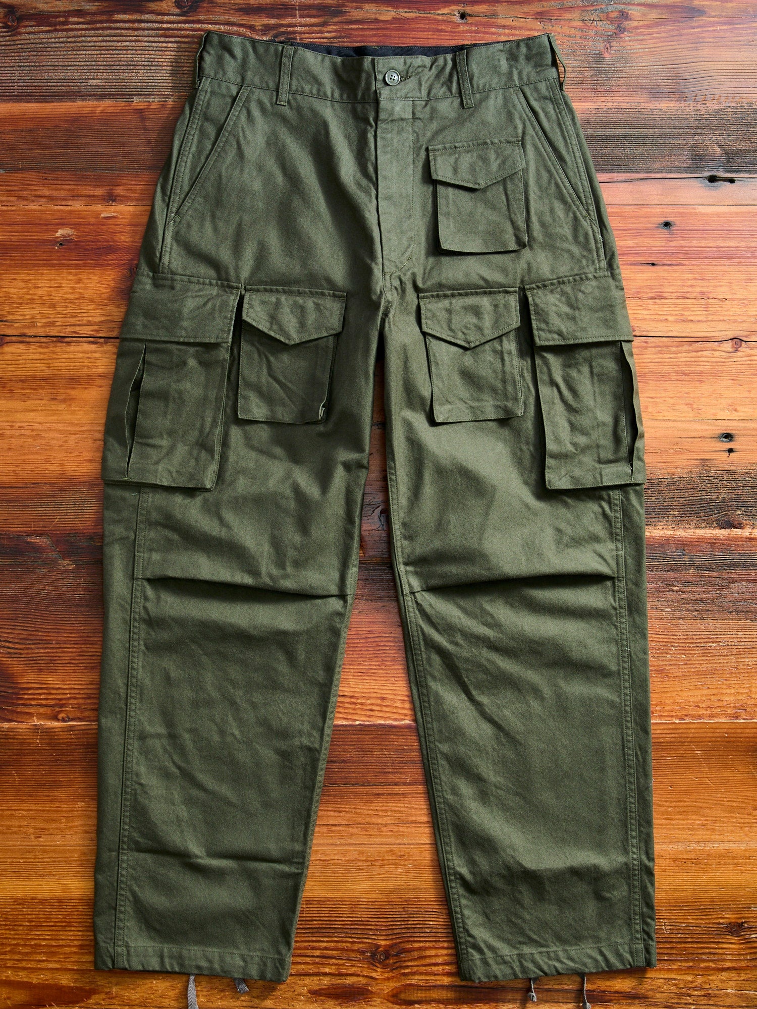 Engineered Garments Brushed Herringbone FA Flight Cargo Pants in  