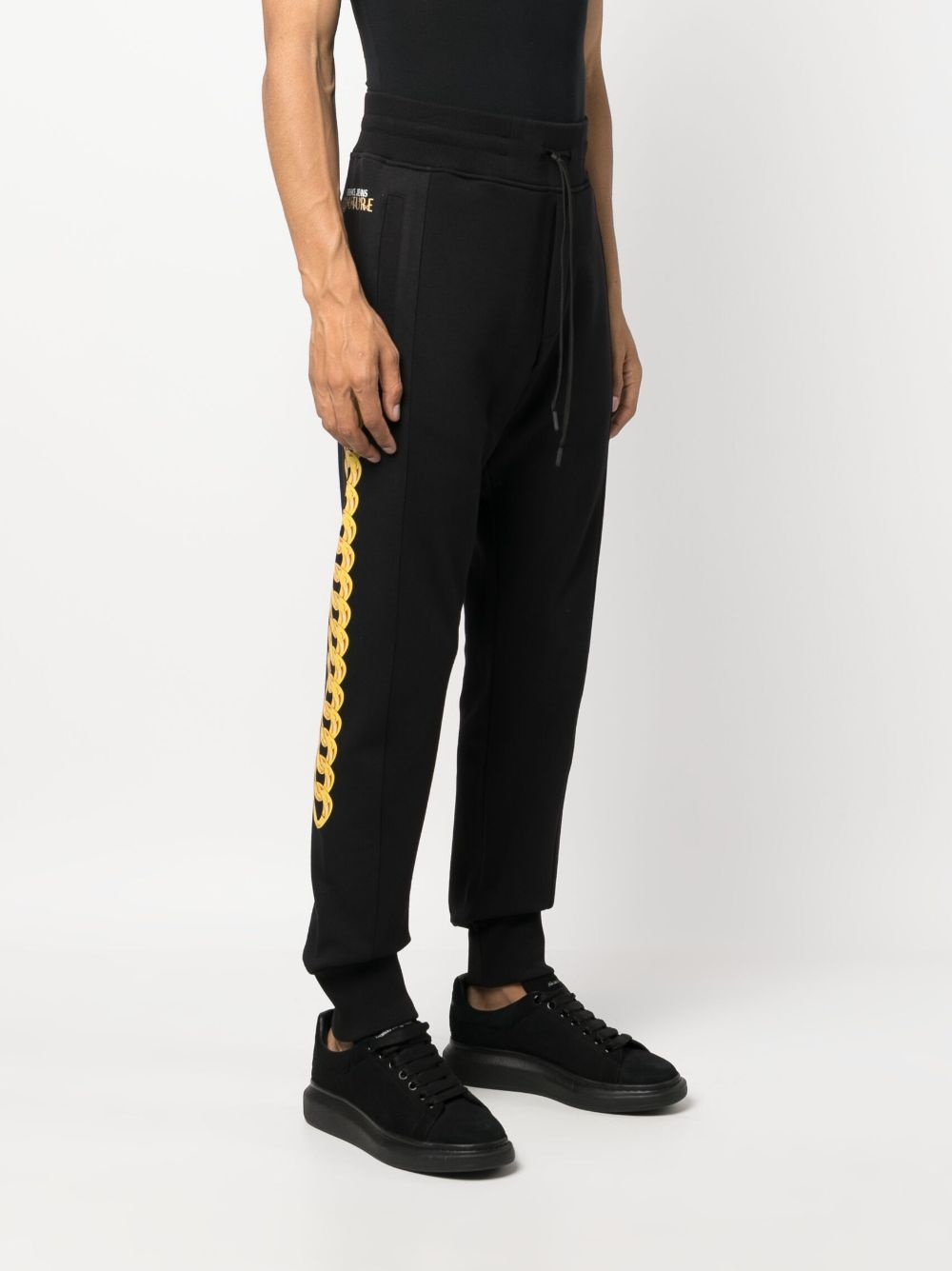 chain-print track pants - 3