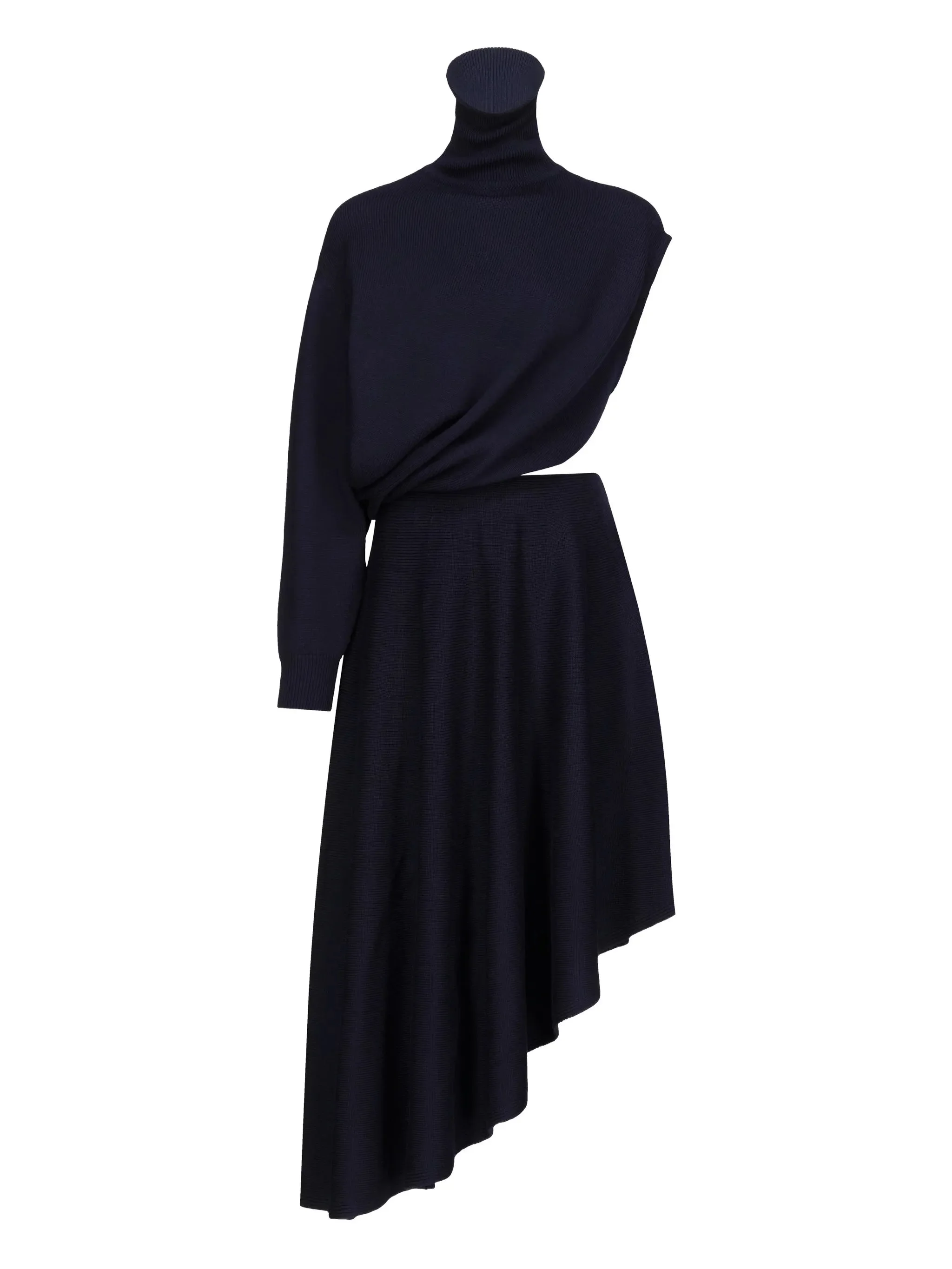 Alaïa Cut-out Roll-neck Mini Dress - 1