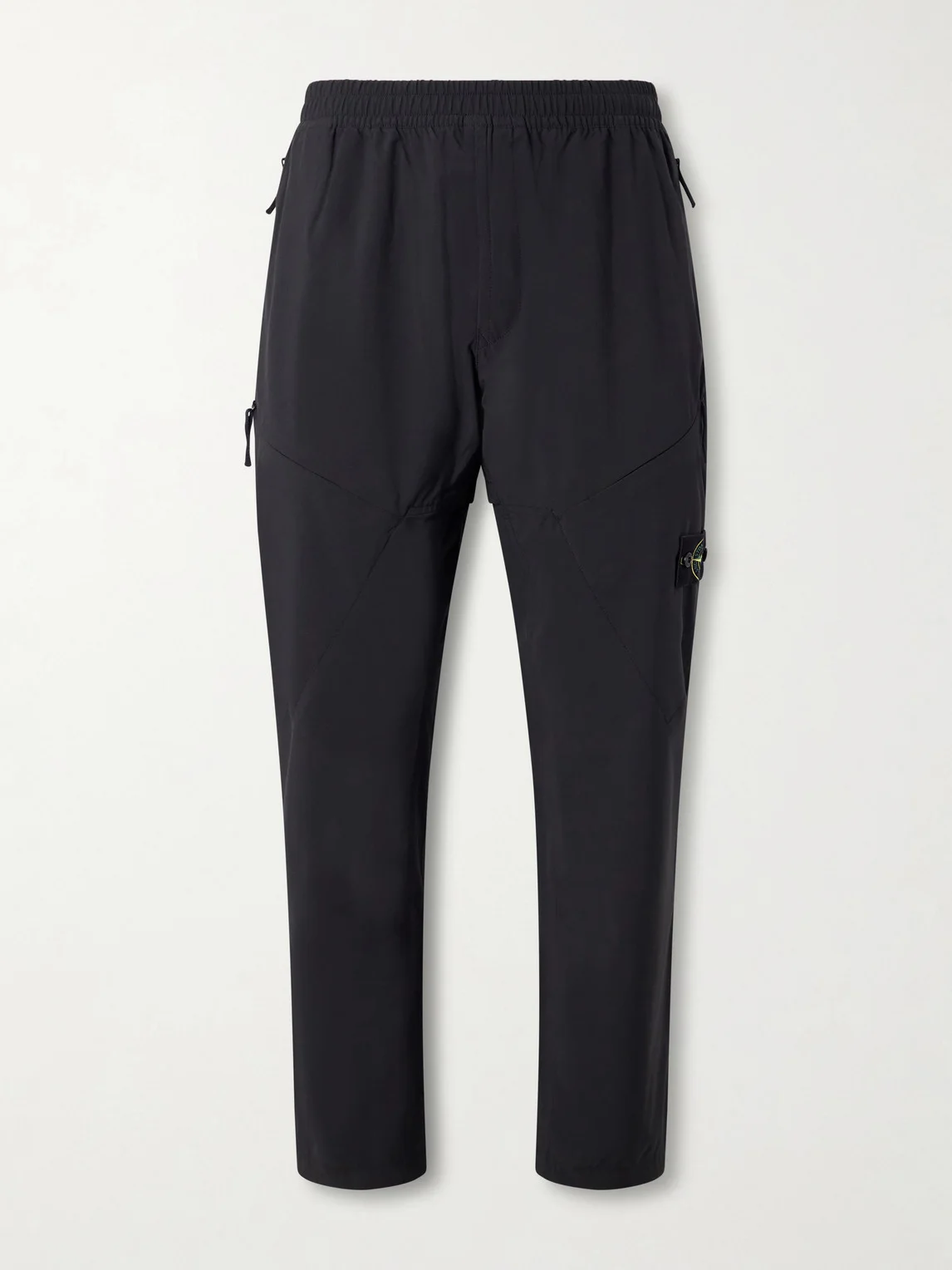 Straight-Leg Shell Trousers - 1