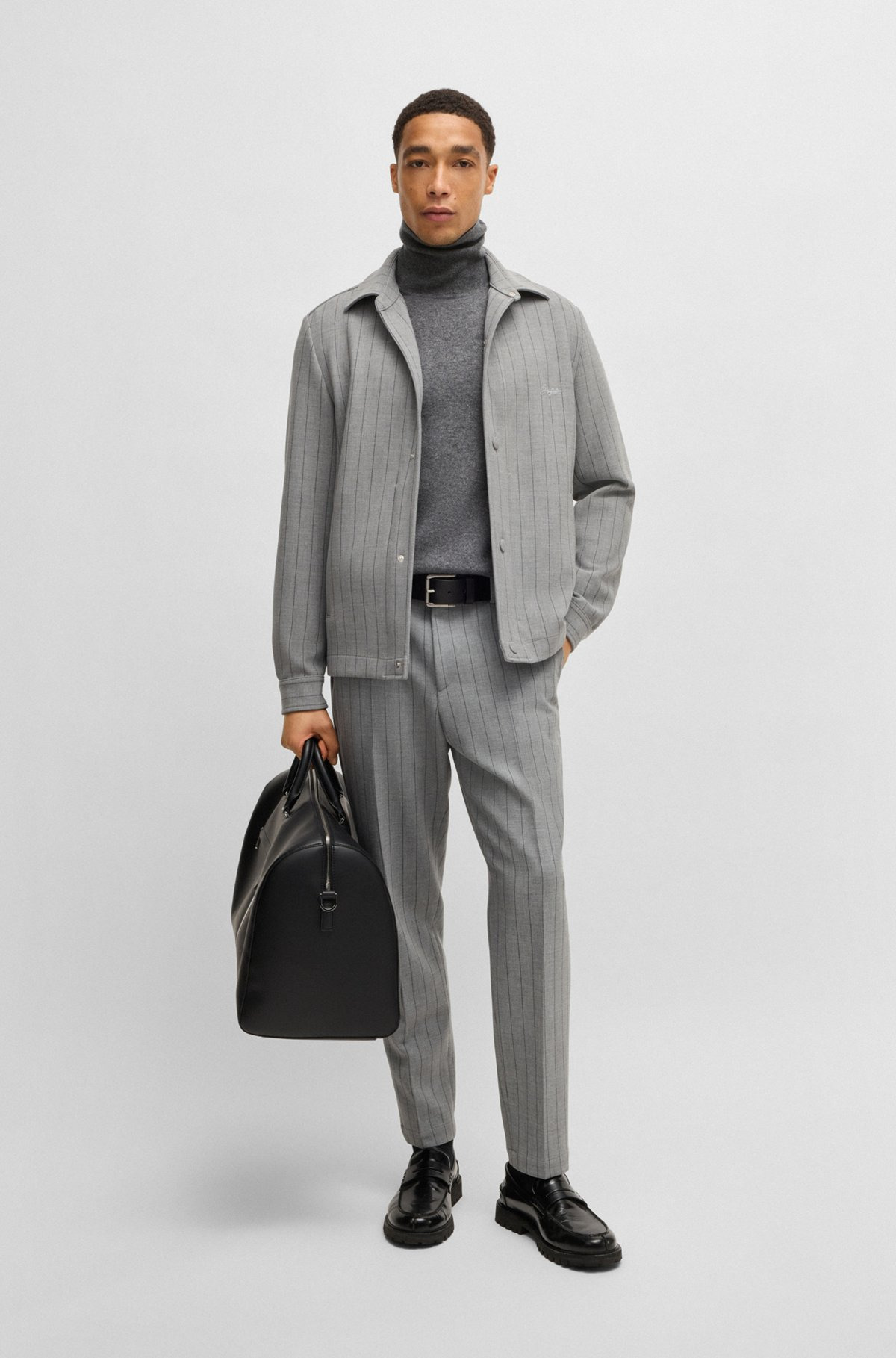 ROLLNECK SWEATER IN CASHMERE - 4