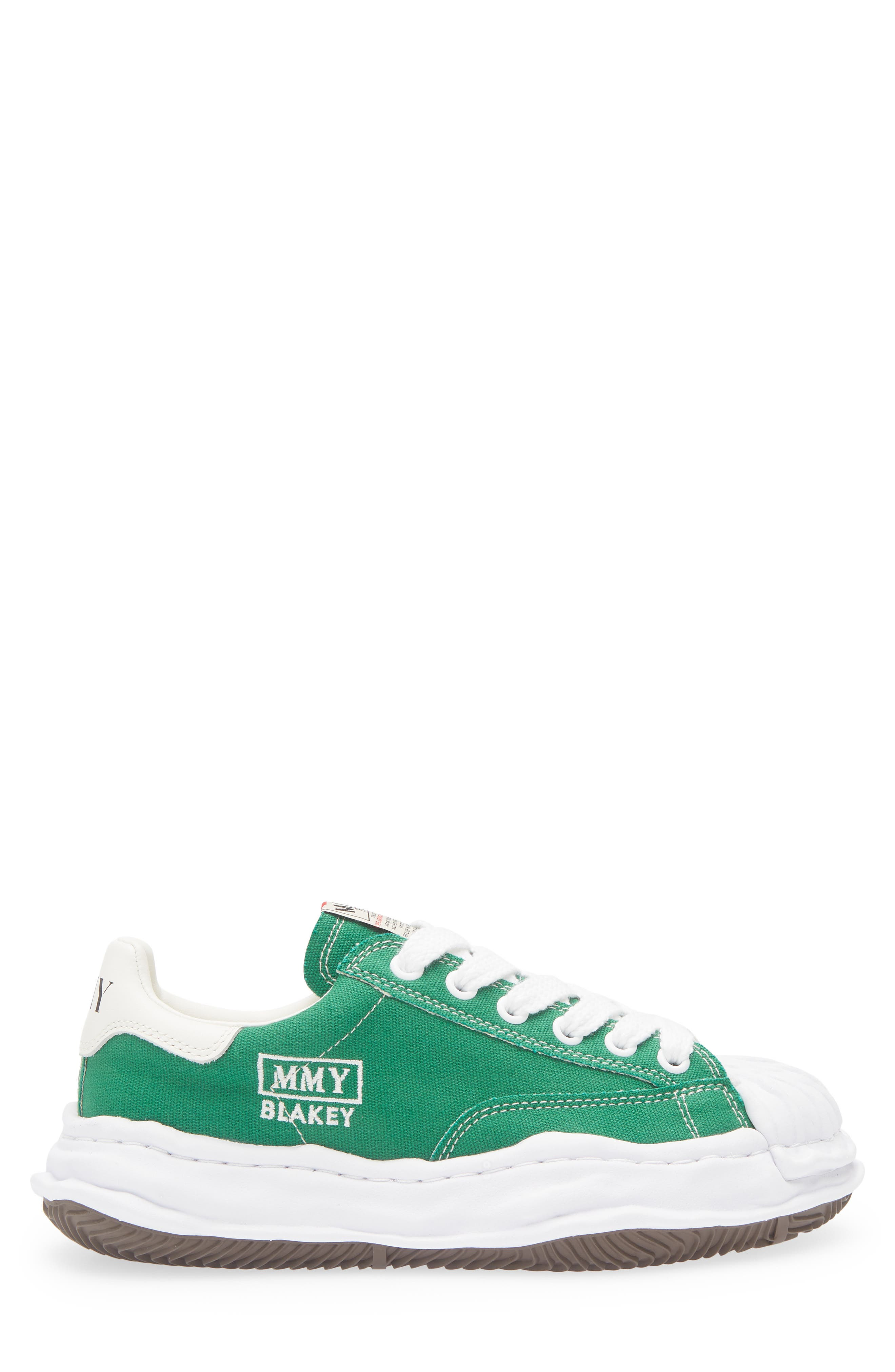 Maison MIHARA YASUHIRO Blakey Original Sole Canvas Sneaker in Cl Green at Nordstrom - 3