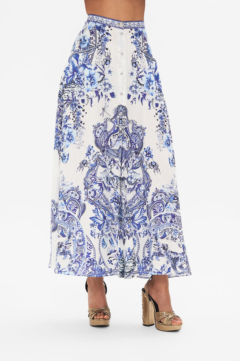 BUTTON THROUGH SKIRT 5