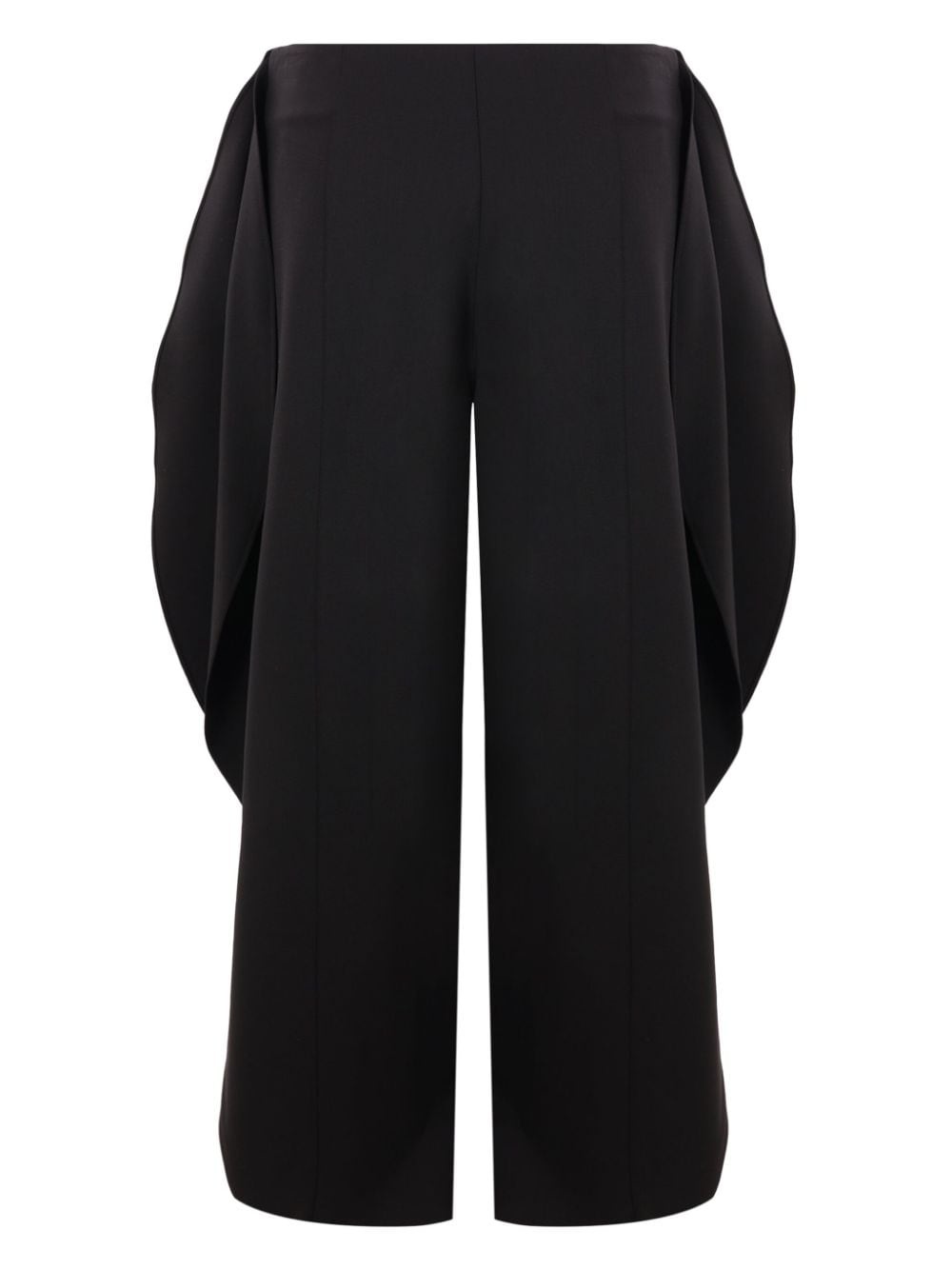 ruffle-detail trousers - 2