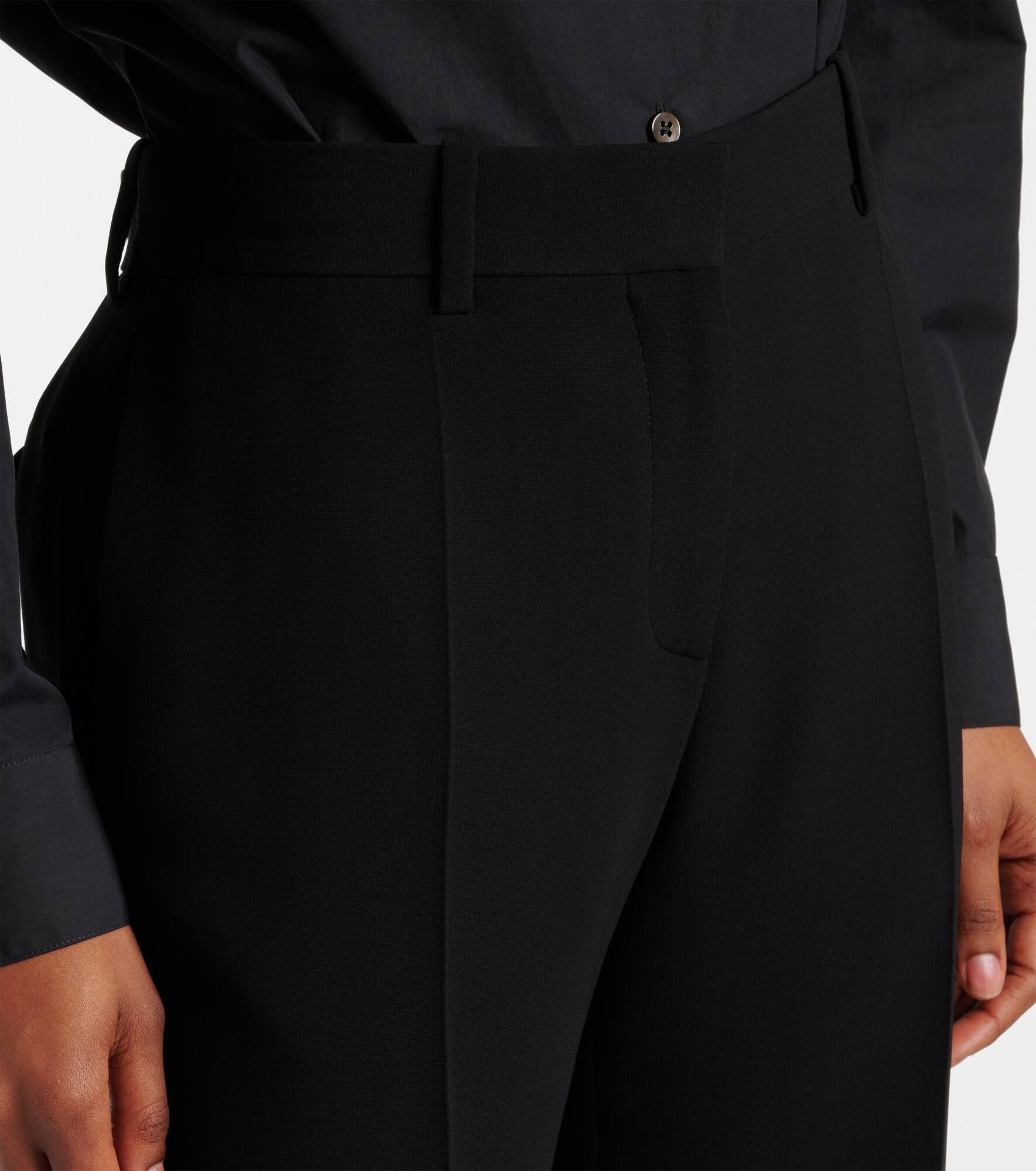 Selvie silk straight pants - 4