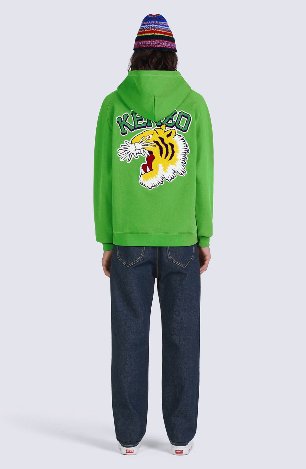 'Tiger Varsity' oversized hoodie - 3