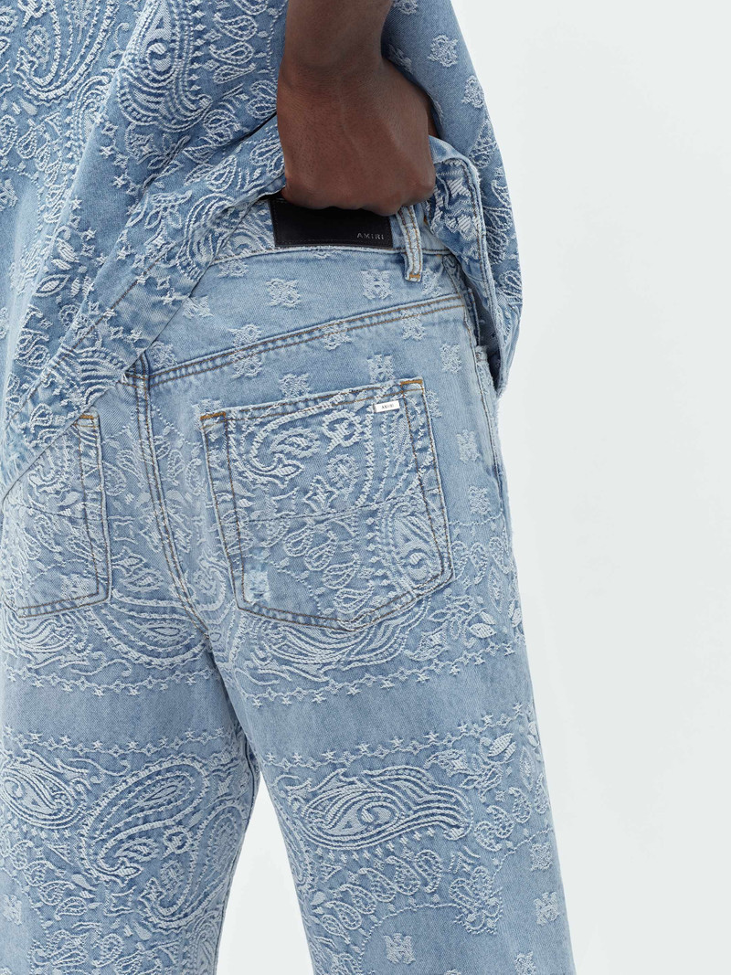 BANDANA JACQUARD SKATER SHORT 7