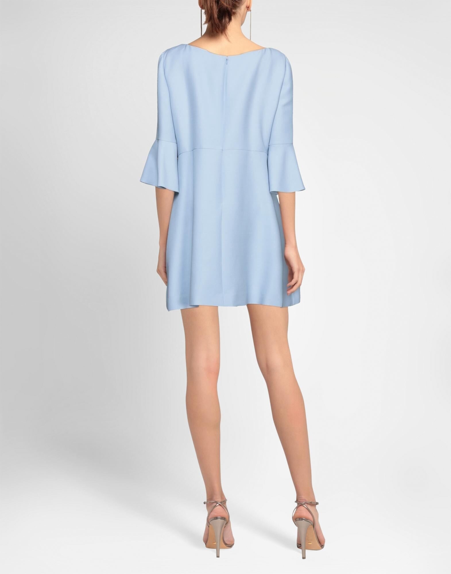 Sky blue Women's Short Dress - 4