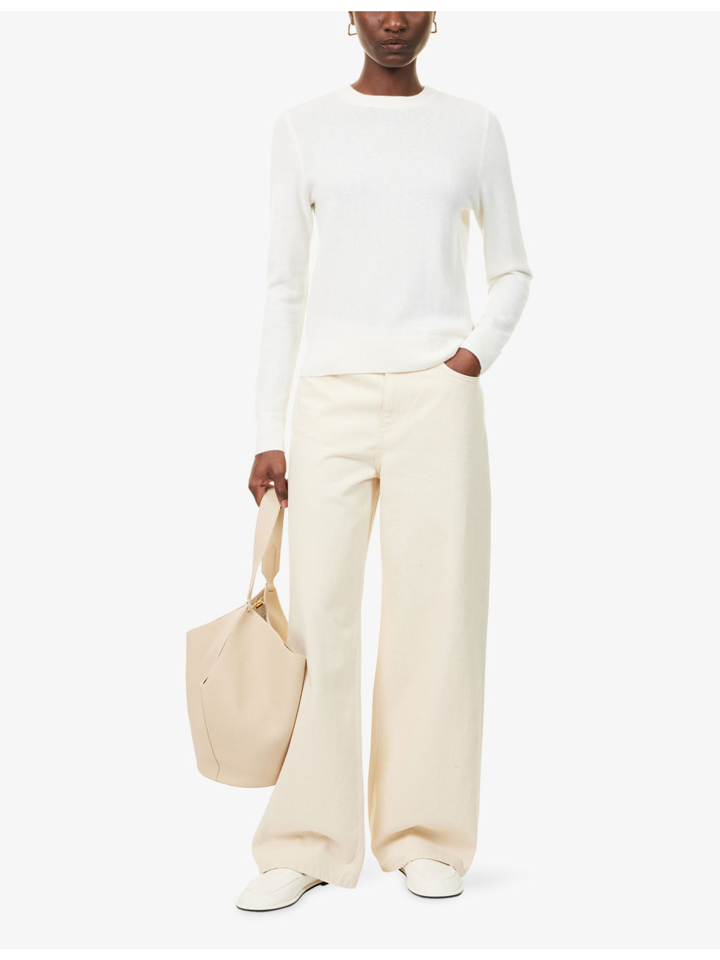 Regular-Fit Round-Neck Cashmere Jumper - 2