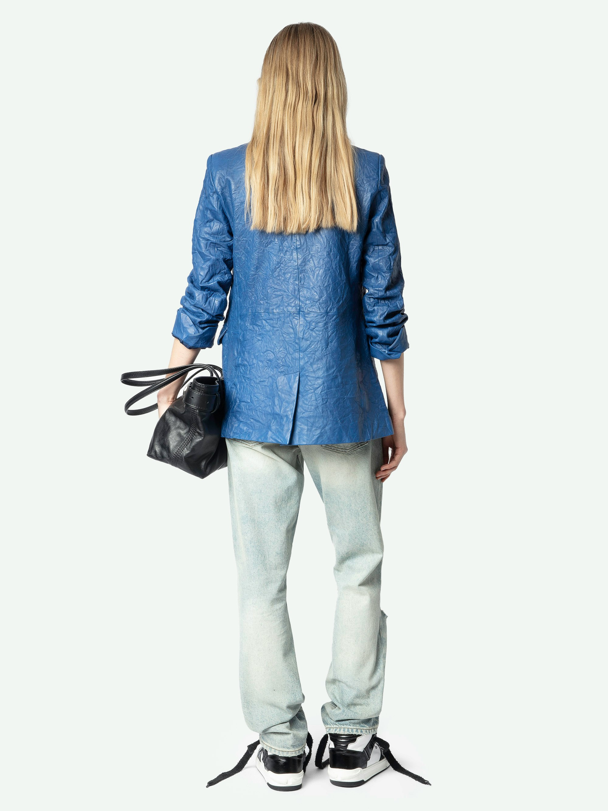 Valse Leather Blazer - 3