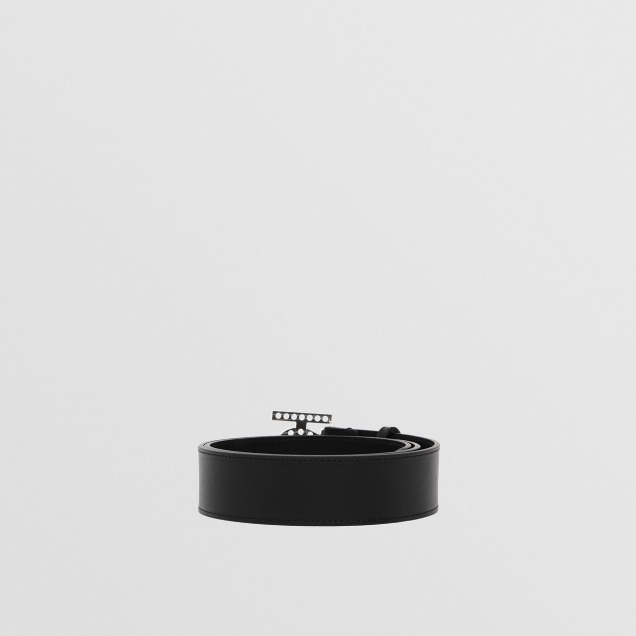 Perforated Monogram Motif Leather Belt - 5