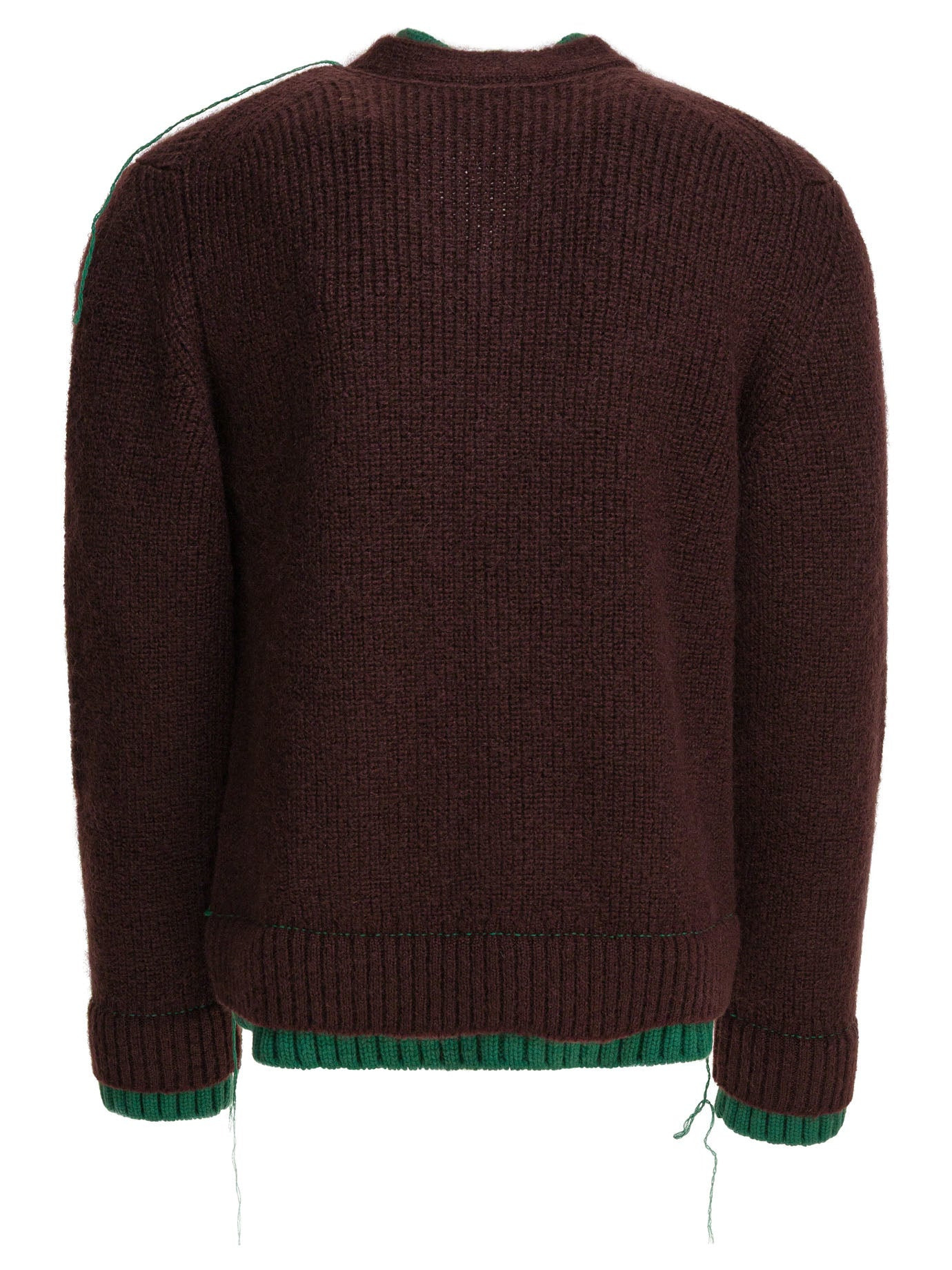 Sacai Men Wool Blend Cardigan - 2