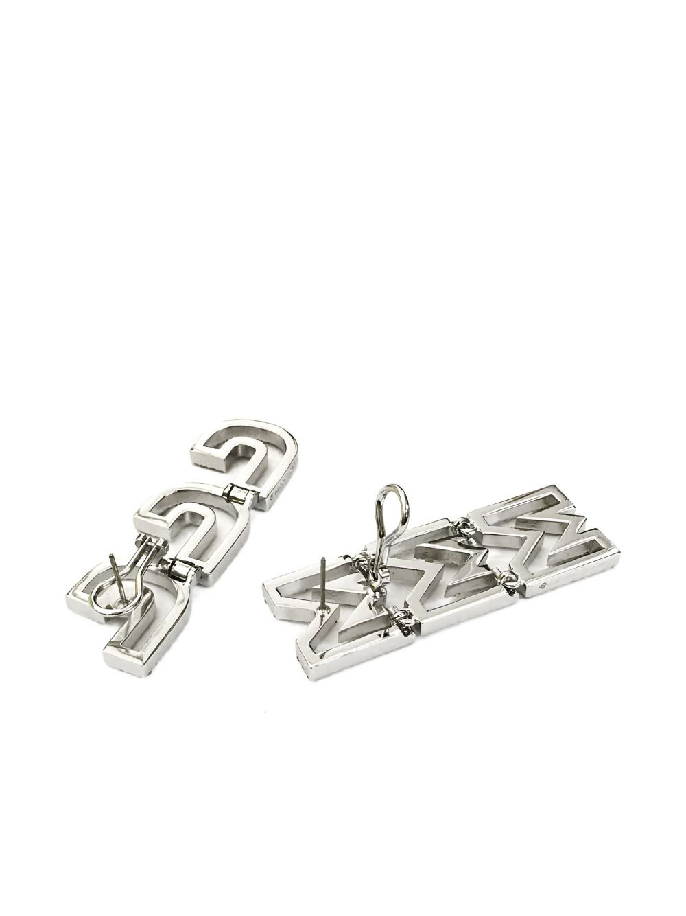 MJ crystal-embellished earrings - 2