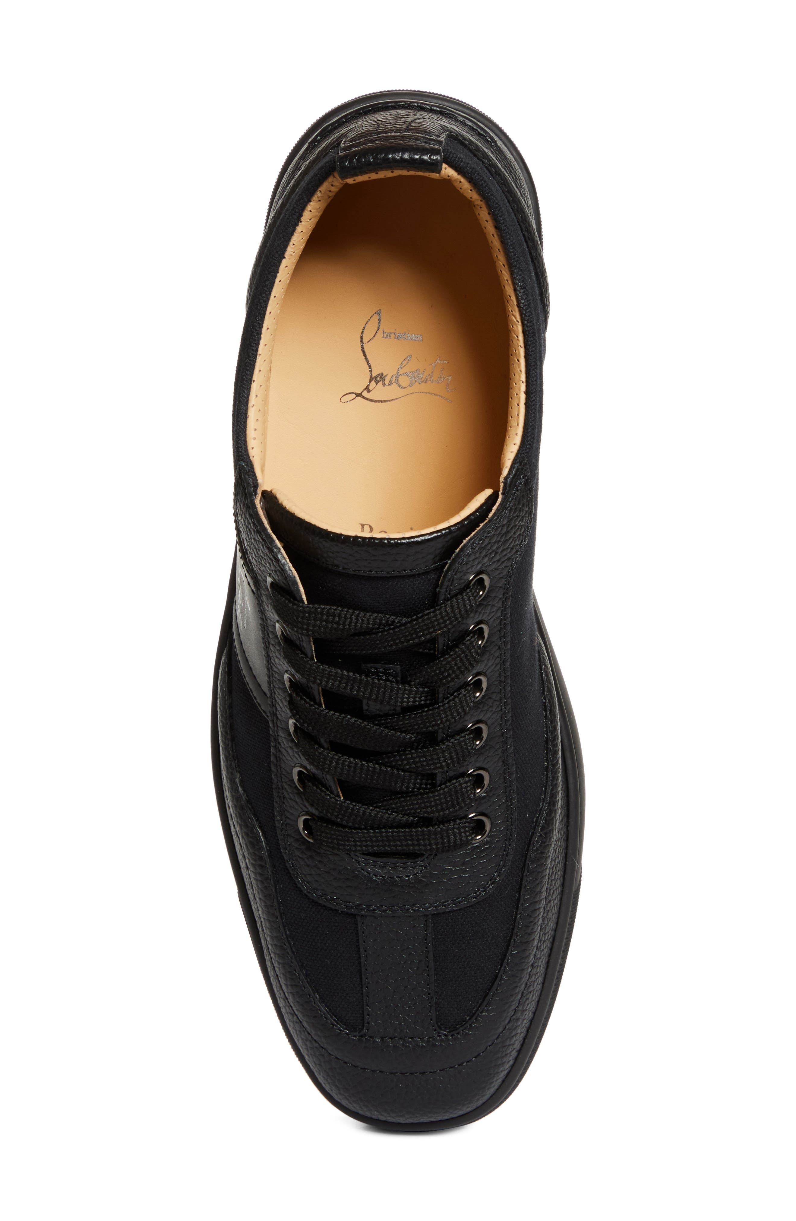 Christian Louboutin Retero Sneaker in Black at Nordstrom - 5