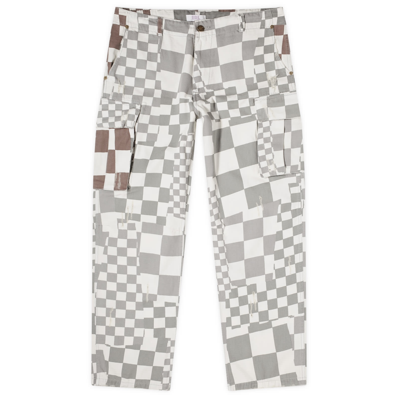 ERL ERL Checkerboard Cargo Trousers | endclothing | REVERSIBLE