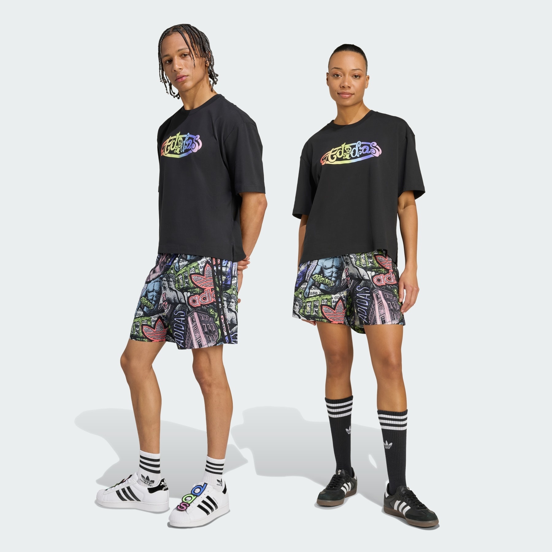 adidas x Jeremy Scott AOP Shorts - 2