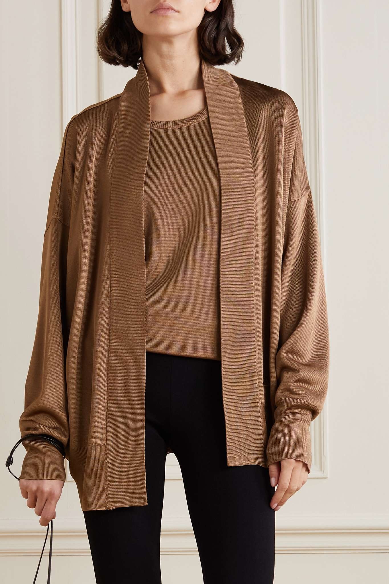Alaïa All knitted cardigan - 3