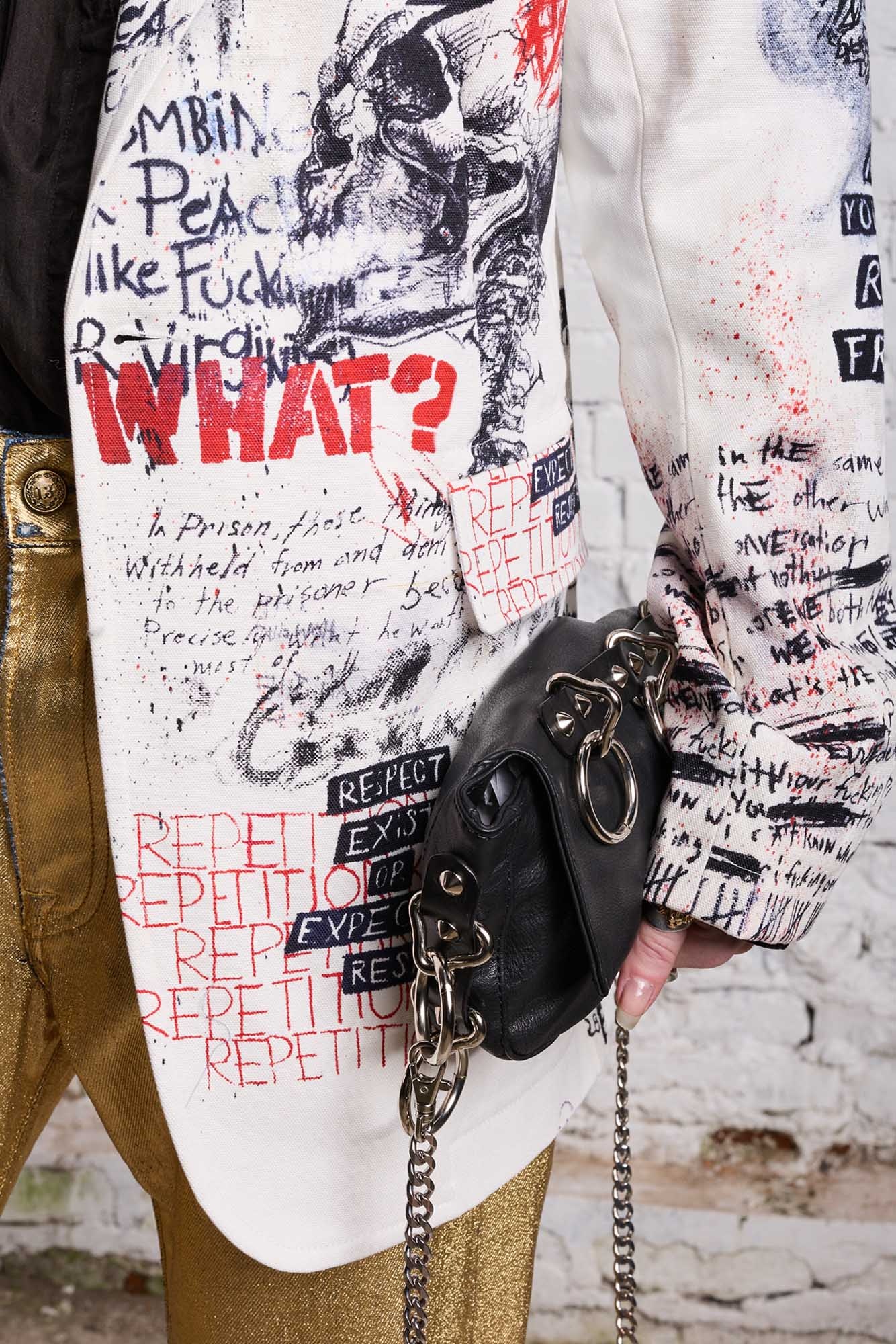 OVERSIZED RAGGED BLAZER - SKETCHBOOK - 7