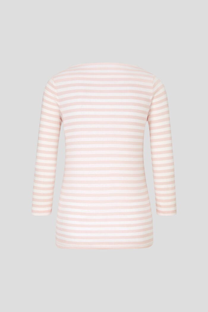 Louna Cotton top in Rosé/White - 6