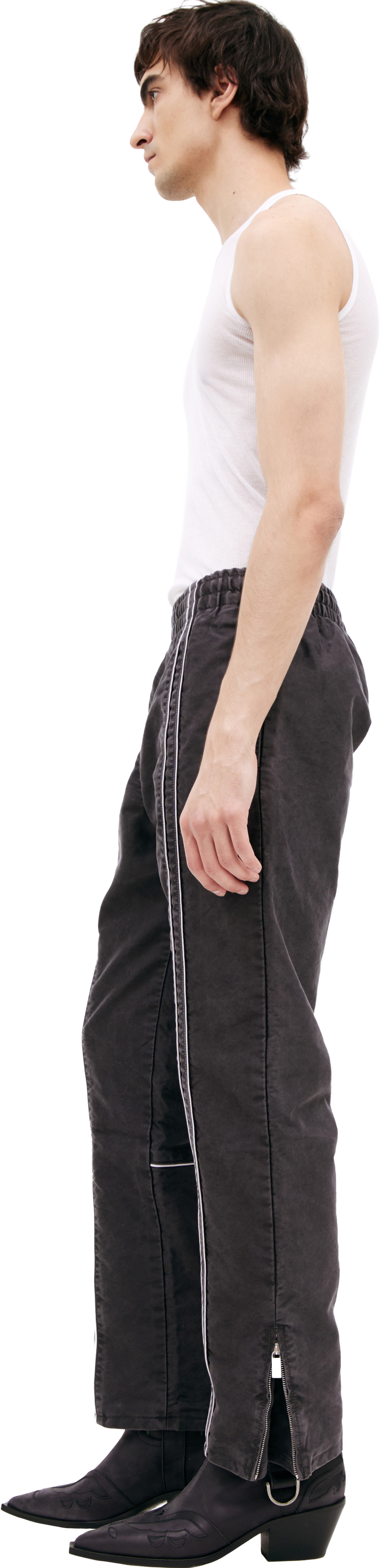 TROUSERS WITH EMBROIDERED LOGO - 2