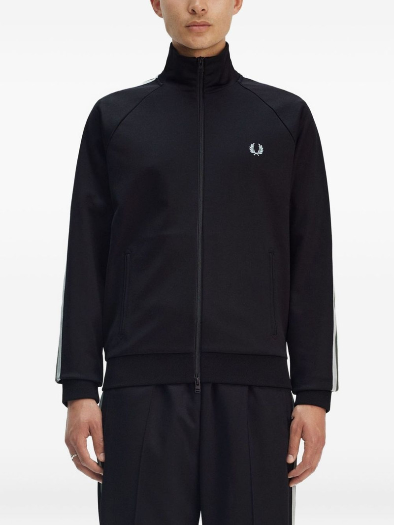 Fred Perry raglan-sleeve track jacket outlook