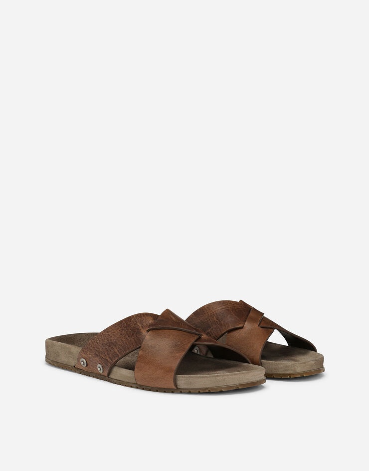Calfskin sliders - 2