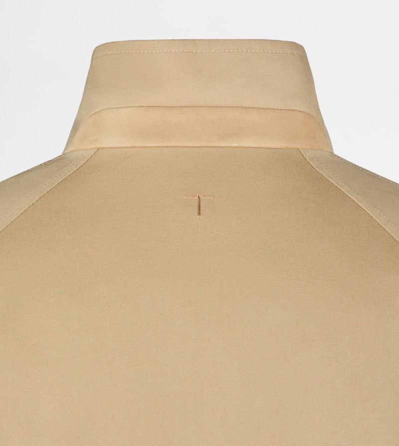 TRENCH COAT IN GABARDINE - GREY 3