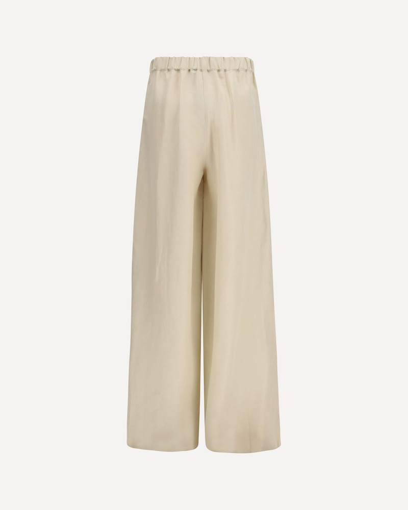 Max Mara Wide-leg linen and silk Pants outlook