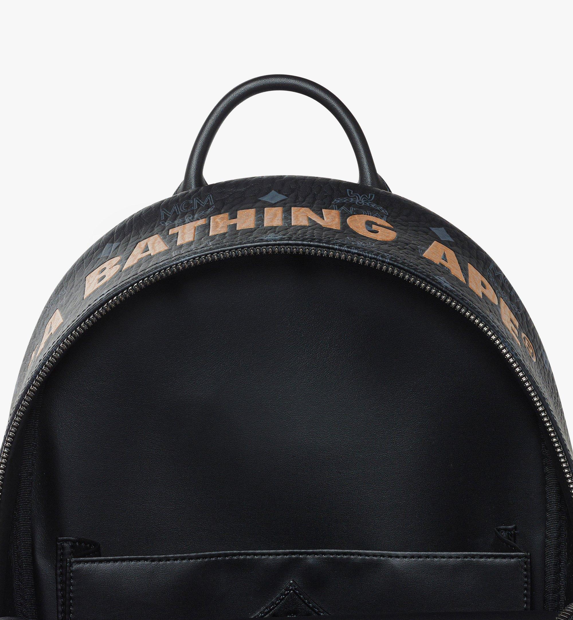 MCM x BAPE Stark Backpack in Visetos - 3