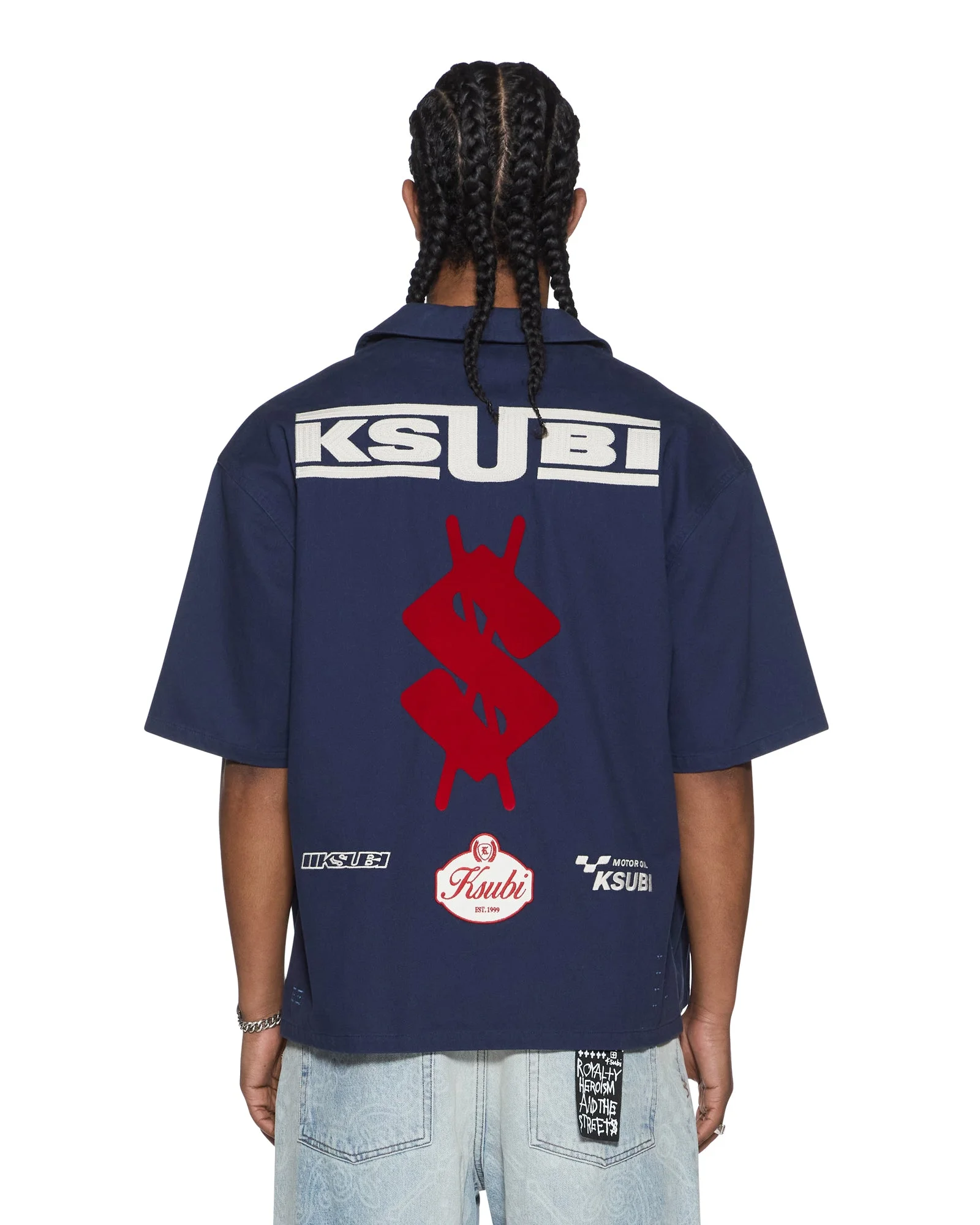 ZOOM BOILER SS SHIRT NAVY - 1