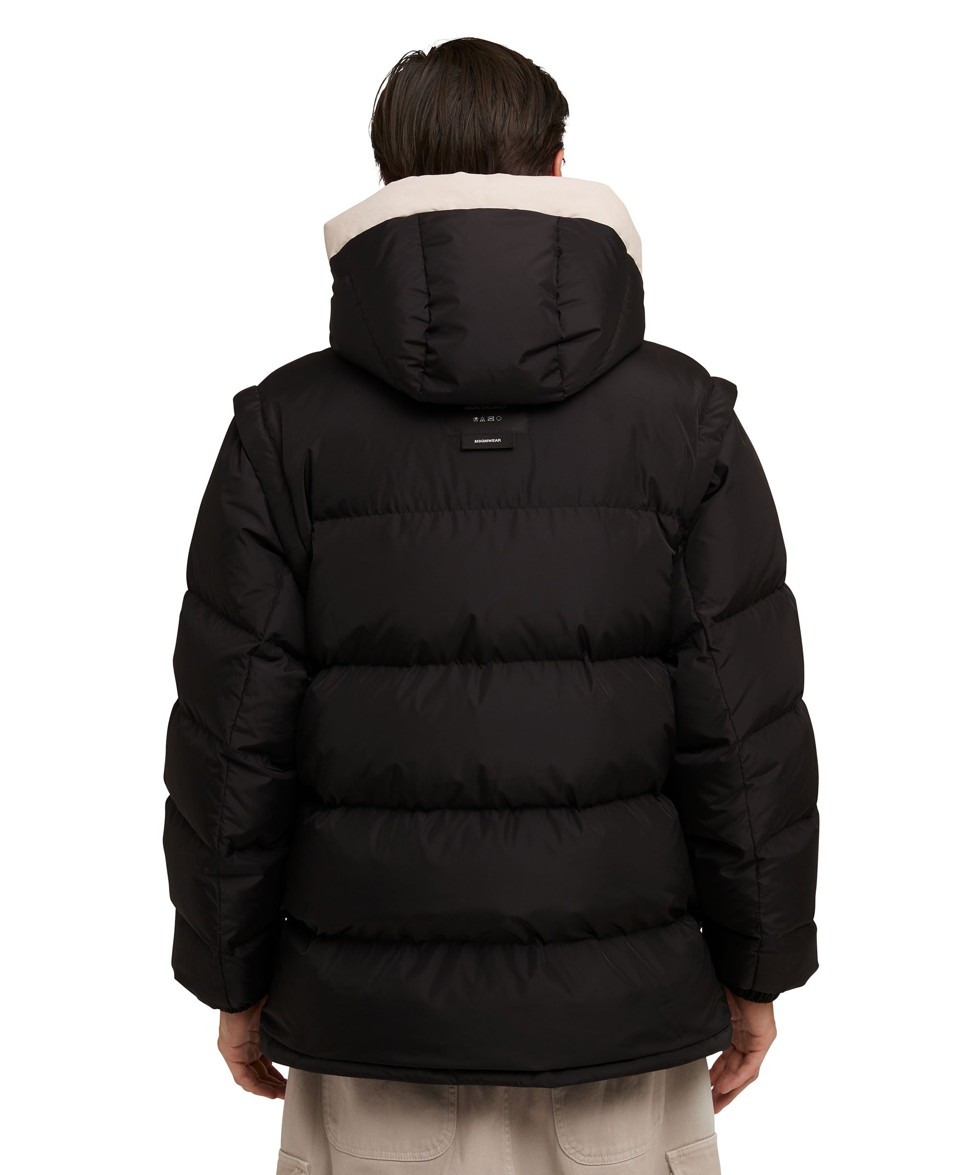 "Micro ripstop" down jacket with micro logo - 3
