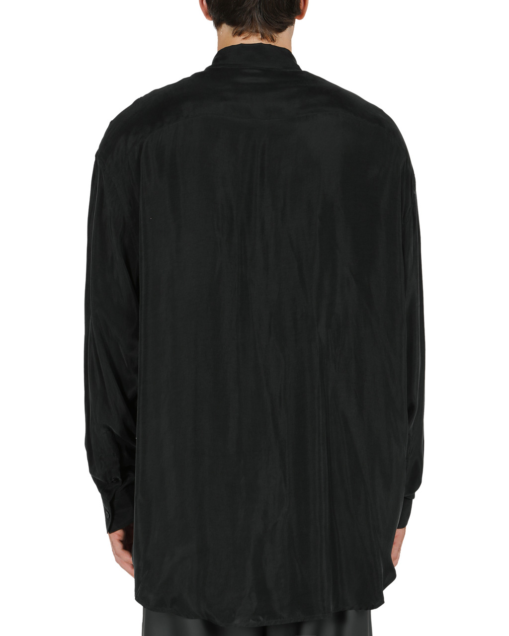 LONGSLEEVE CUPRO SHIRT WITH EYELETS - 5