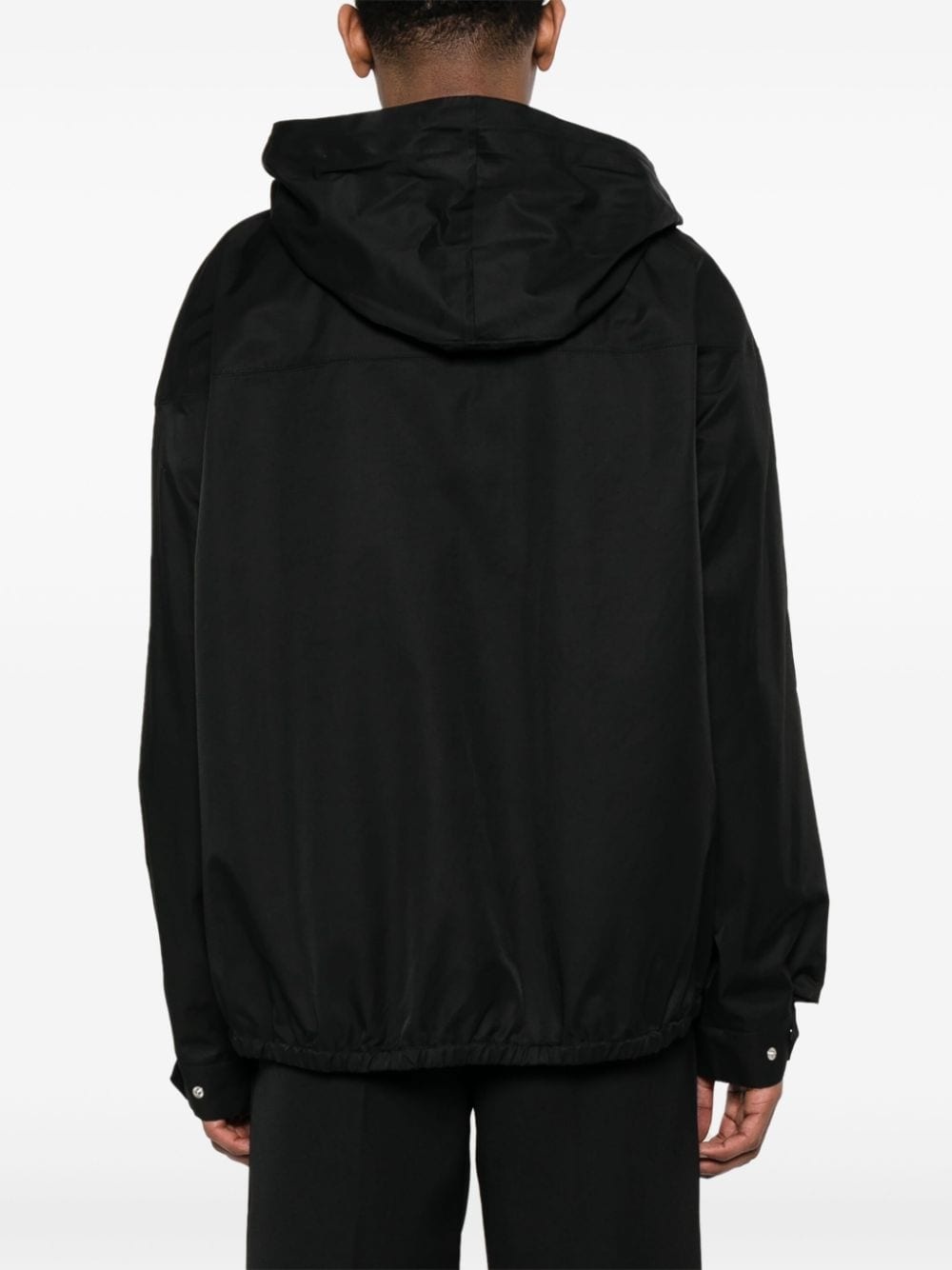 zip-up hooded jacket - 4