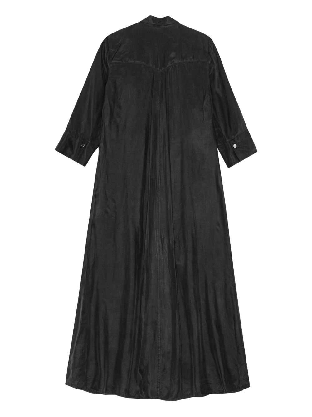 buttoned shirt dress - 5