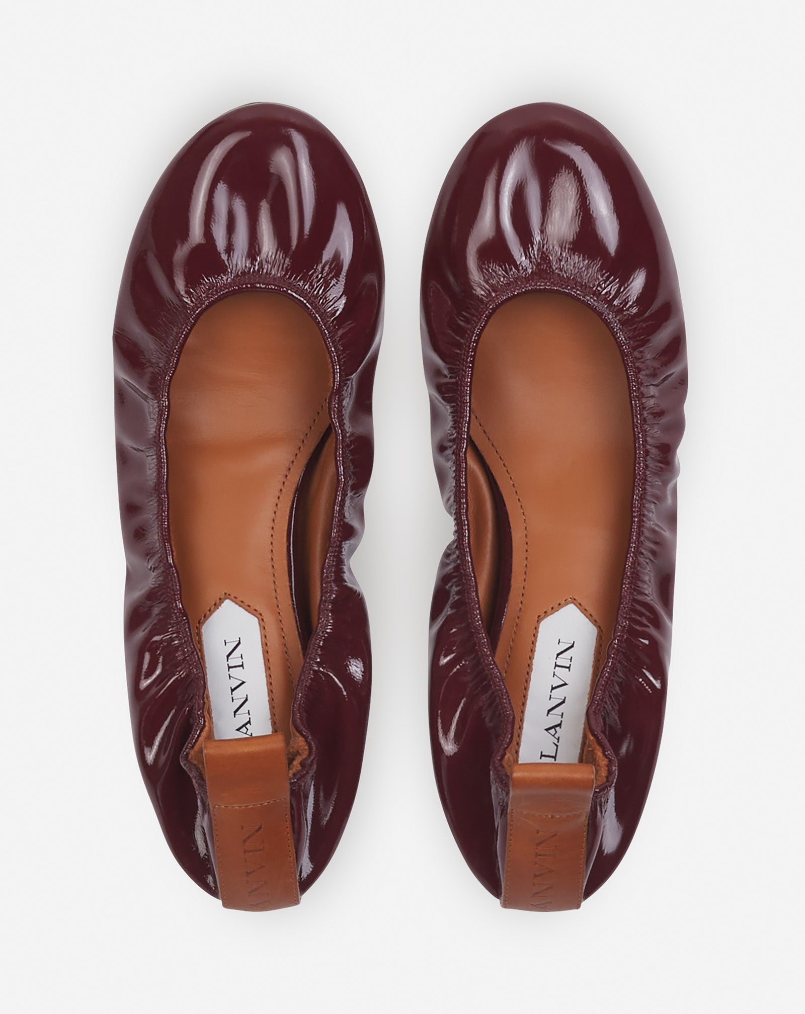 THE BALLERINA FLAT IN PATENT LEATHER - 3