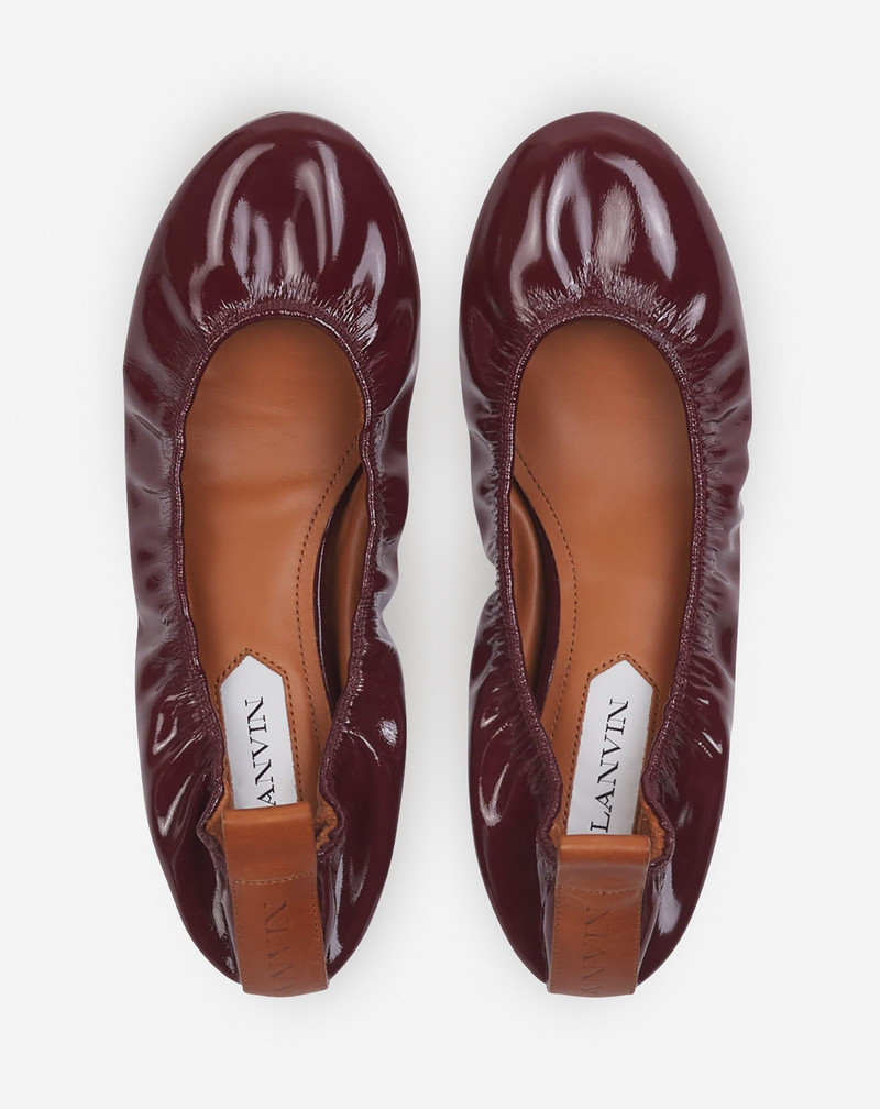 THE BALLERINA FLAT IN PATENT LEATHER 3