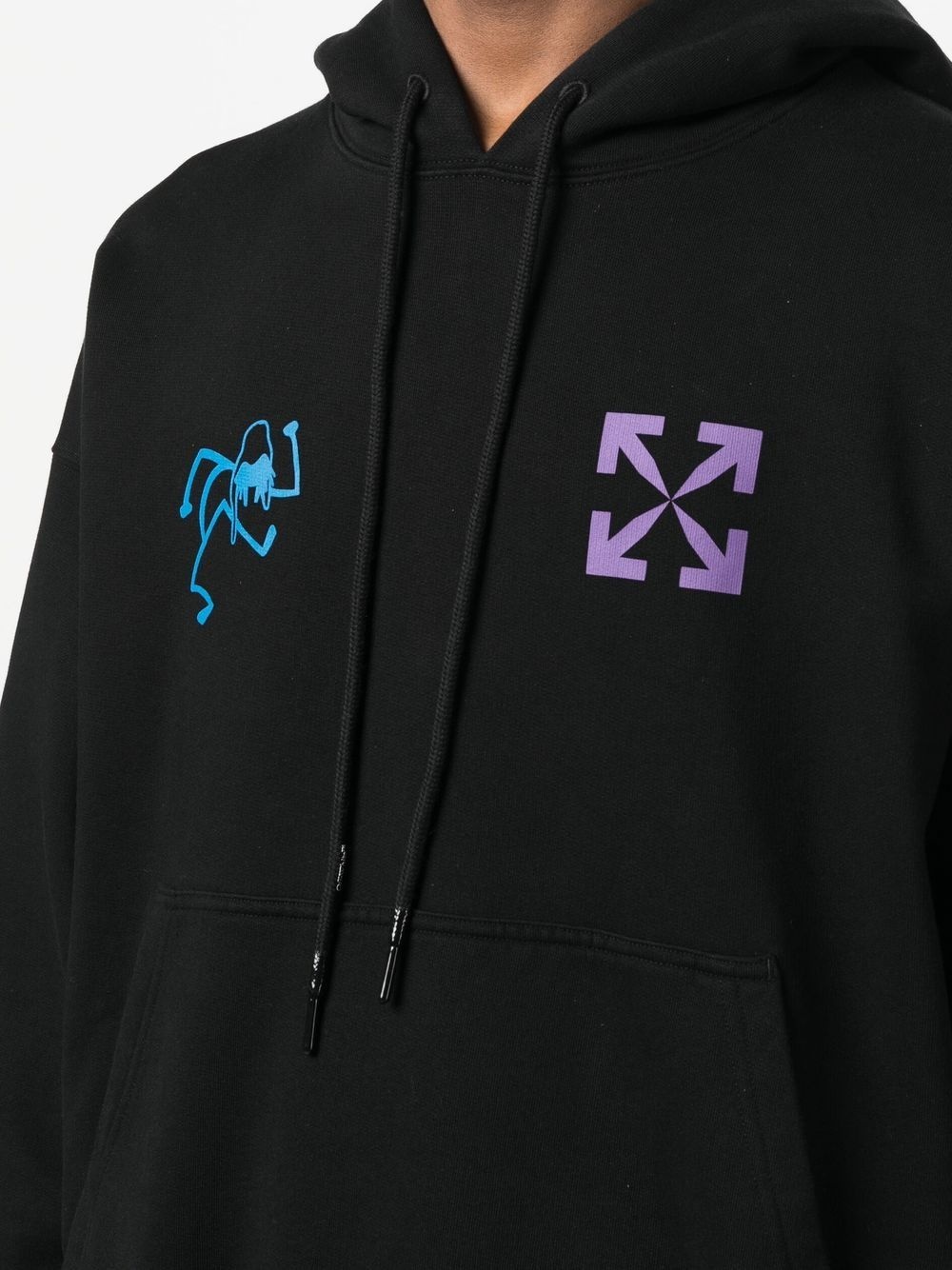 logo-print hoodie - 5