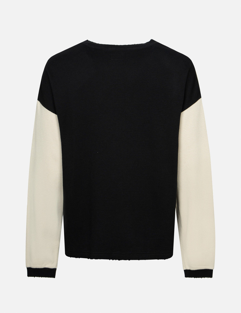 EVISU POTASSIUM SPRAY SEAGULL BOXY LONG-SLEEVE T-SHIRT outlook