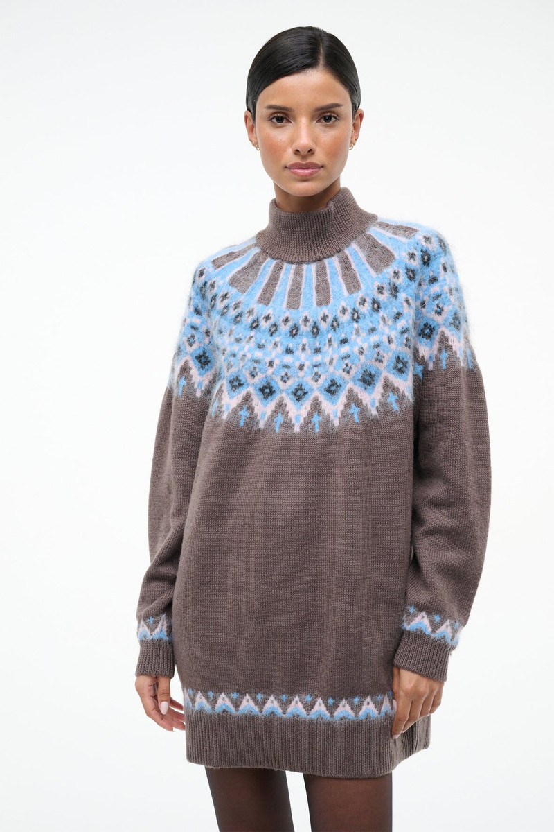 STAUD STAUD LIZA SWEATER DRESS BANFF outlook