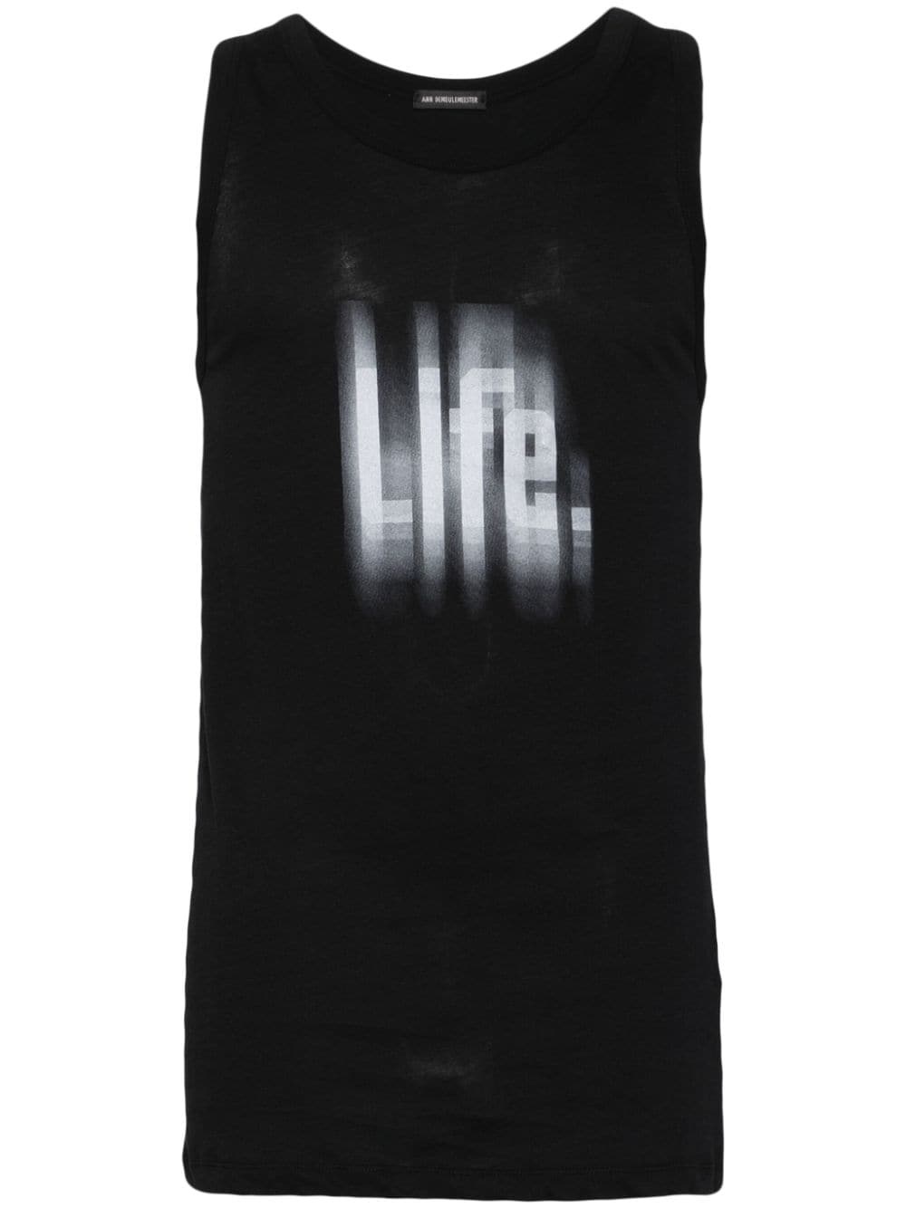 graphic-printed vest - 1